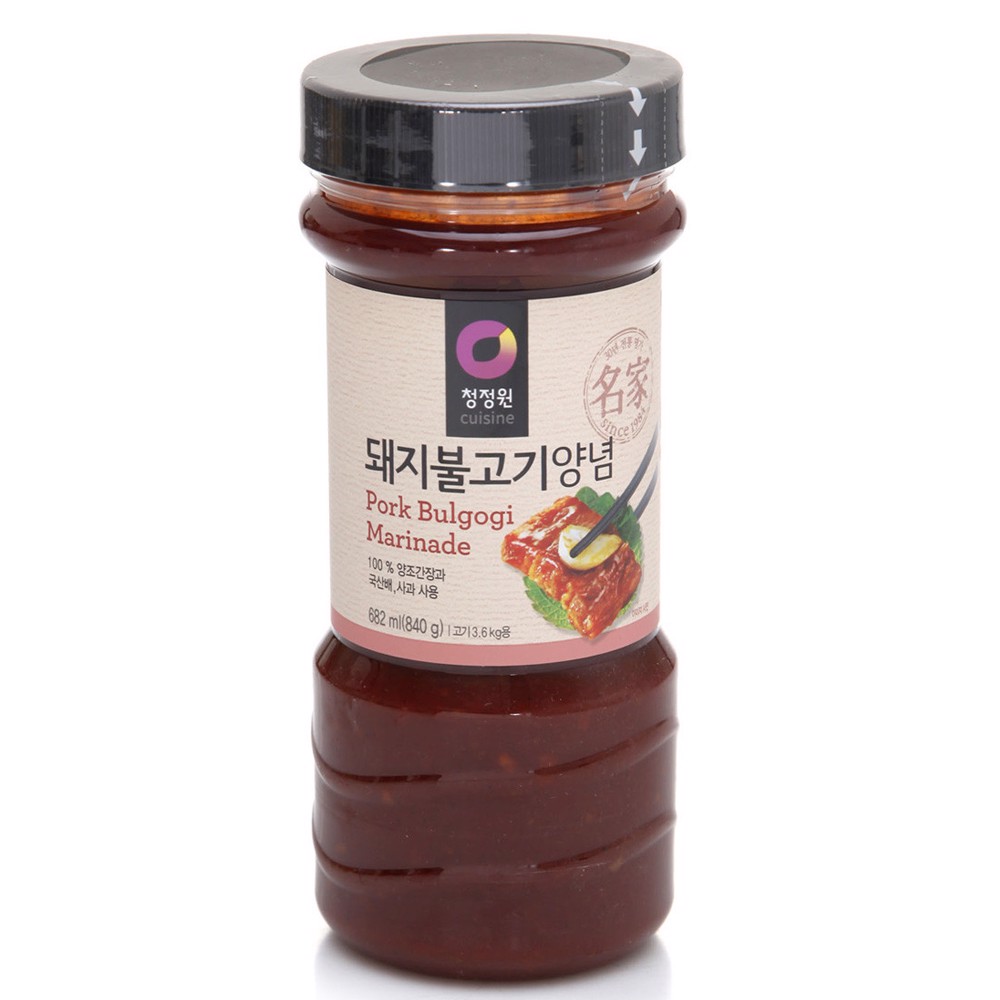 Daesang sốt tẩm ướp thịt lợn xào lọ 840g 8801052993348 - 청정원 돼지불고기양념