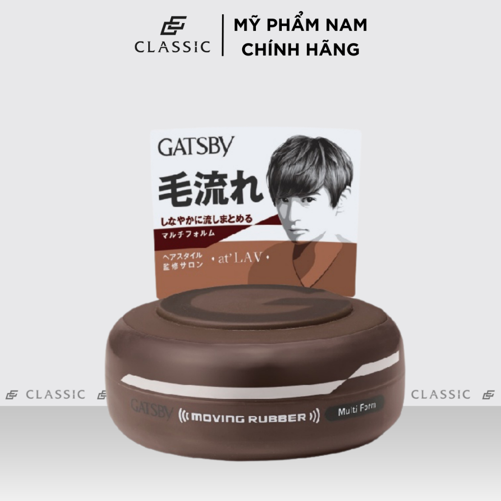 Sáp Vuốt Tóc Gatsby Moving Rubber Multi Form 80g