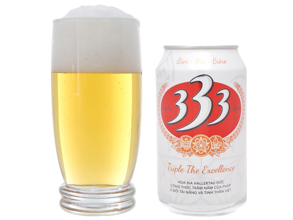 Lon Bia 333 lon 330ml