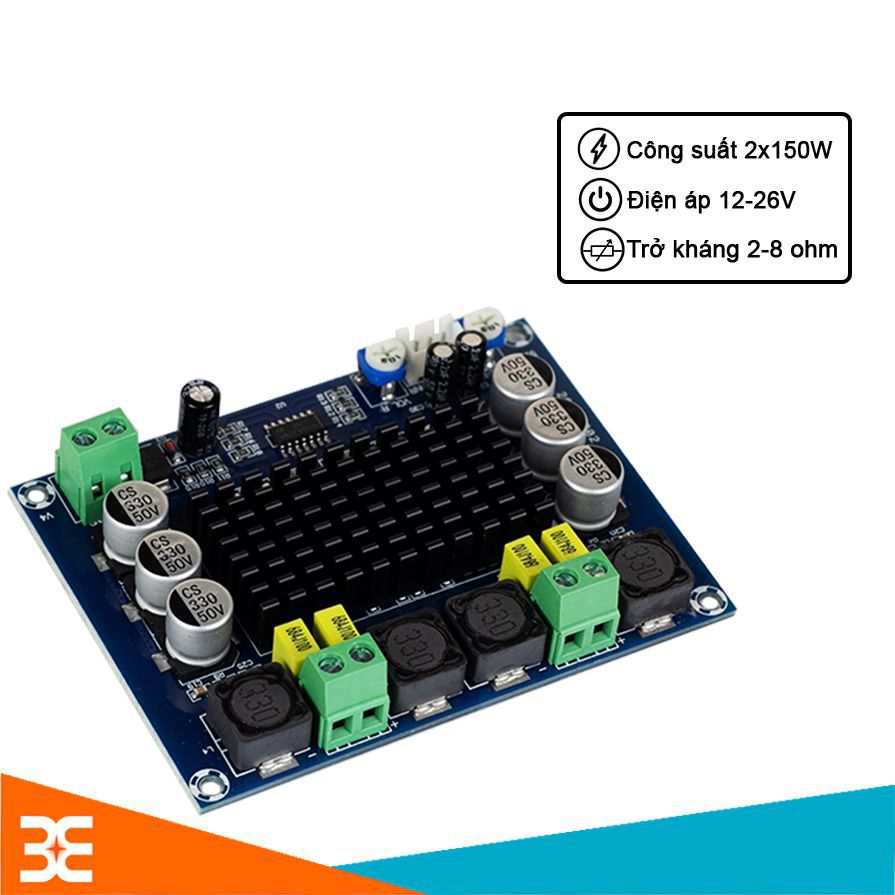 Module khuếch đại âm thanh 2x150w tpa3116d2 v4