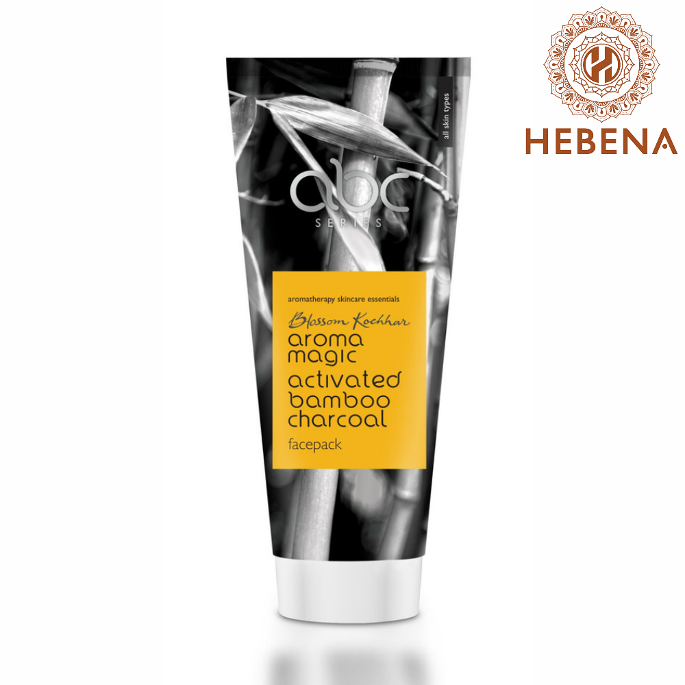 Mặt nạ than tre hoạt tính Aroma Magic Activated Bamboo Charcoal Facepack - hebenastore