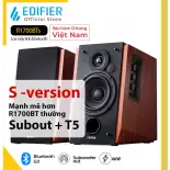 Loa EDIFIER R1700BTs bluetooth máy tính để bàn Công suất 66W [Voucher 300K dùng ngay] Vi tinh Chipset Qualcomm AptX Kết nối siêu trầm Điều khiển từ xa - Hàng chính hãng - Phiên bản quốc tế - Bảo hành 12 tháng - Đổi mới trong 30 ngày