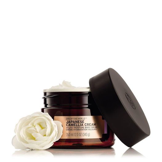Kem dưỡng thể Spa Of The World Japanese Camellia Body Cream 350ml