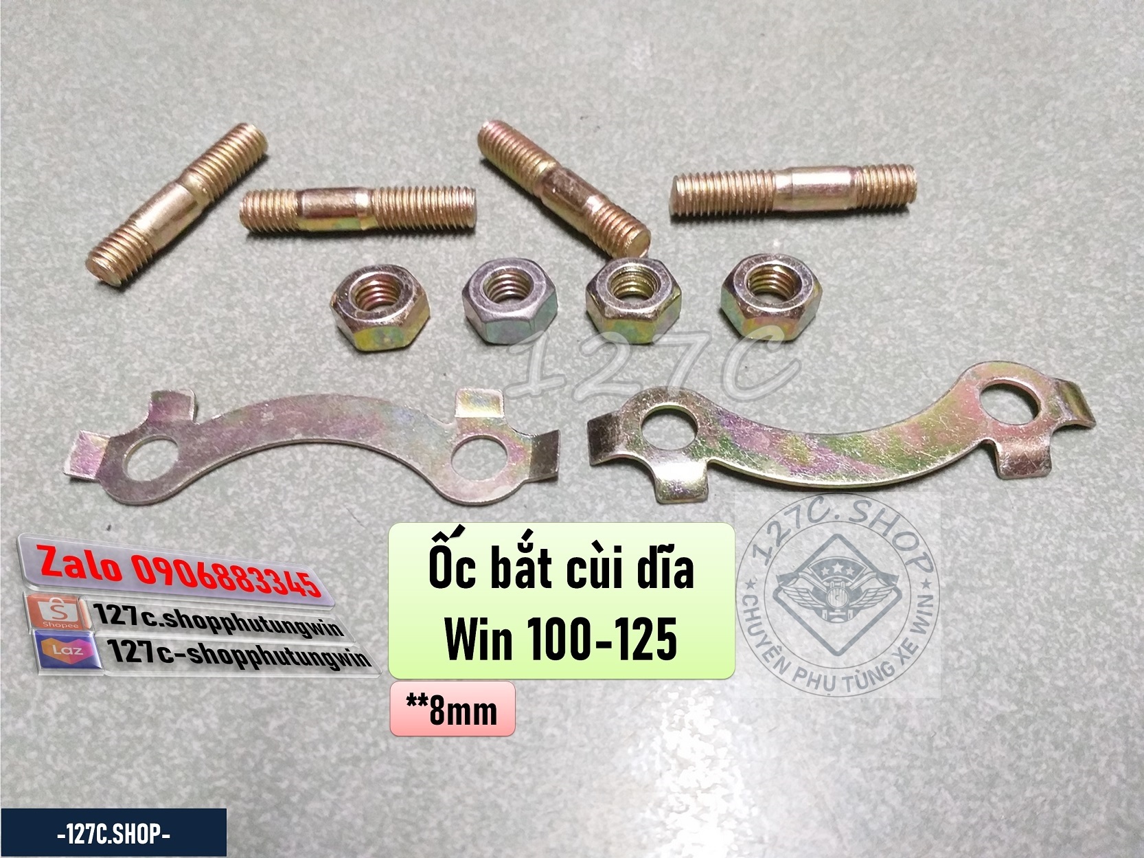 Ốc bắt cùi dĩa sên / ốc bắt nhông tải bánh sau win 100 win 125 dream wave