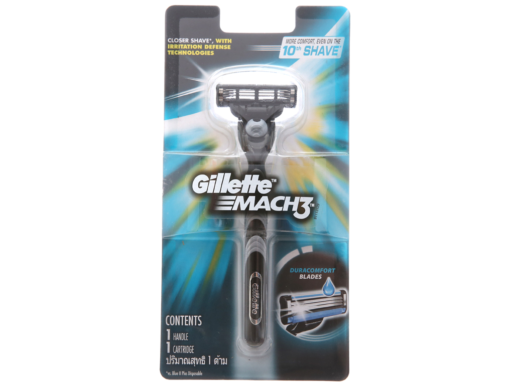 Dao cạo râu 3 lưỡi Gillette Mach 3
