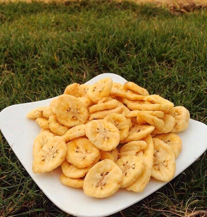 CHUỐI SẤY GIÒN NGUYÊN CÁNH ĐÀ LẠT GIÒN TAN 1KG