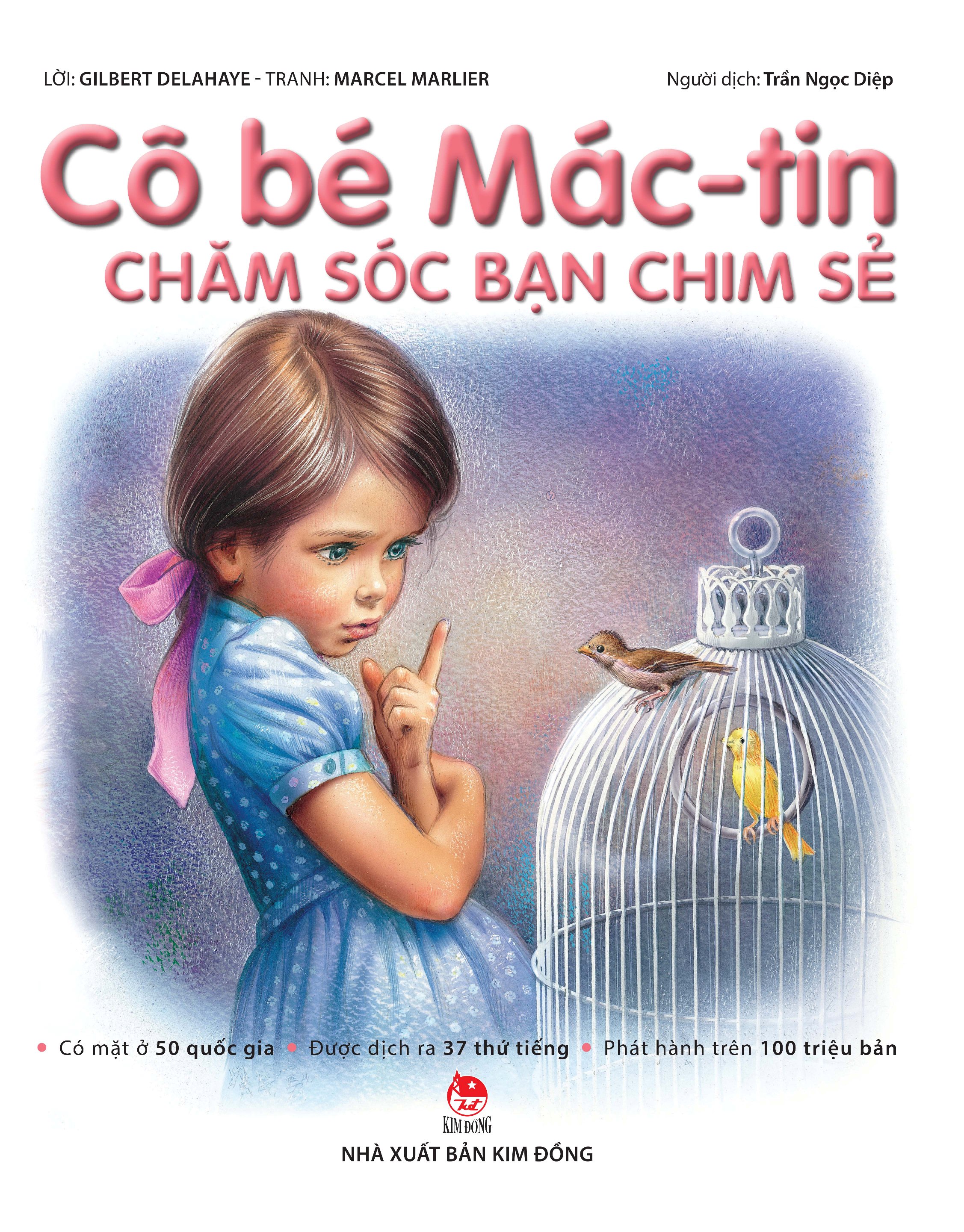 Sách – cô bé mác – tin - quyển lẻ - cô bé mác-tin chăm sóc bạn chim sẻ