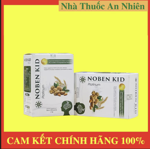 [Cốm Noben Kid Chính Hãng Bao Check] Cốm Trí Não Noben Kid Platinum - Hỗ Trợ Não Bộ- Giúp Trẻ Tập Trung Phát Triển Toàn Diện - An Nhiên 1