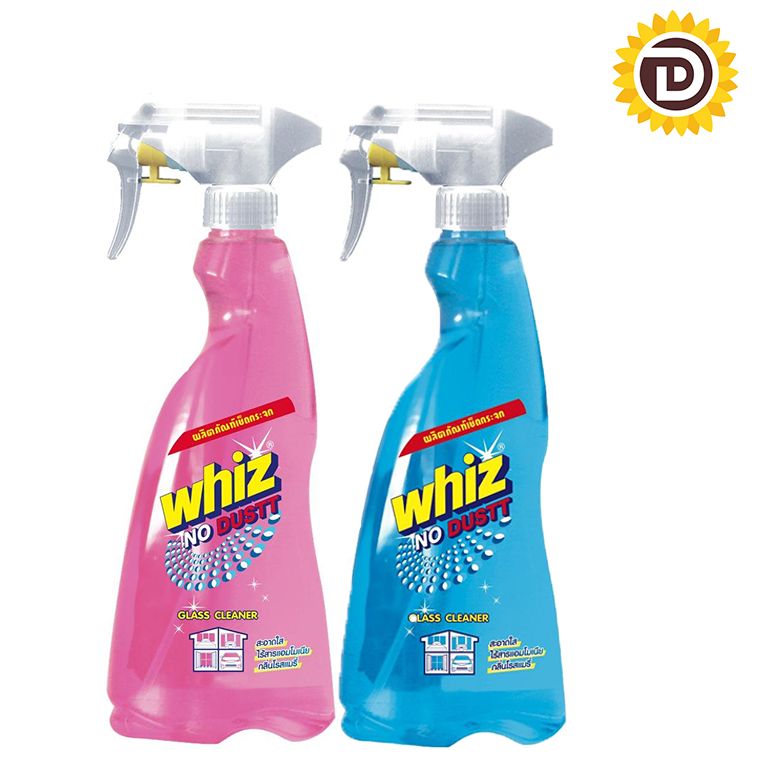 Nước lau kính Whiz Thái Lan tươi mát chai xịt 520ml hàng nhập khẩu chính ngạch