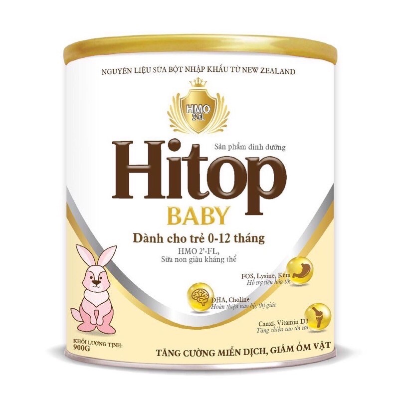 [12lon] Sữa Hitop Baby 900g date mới