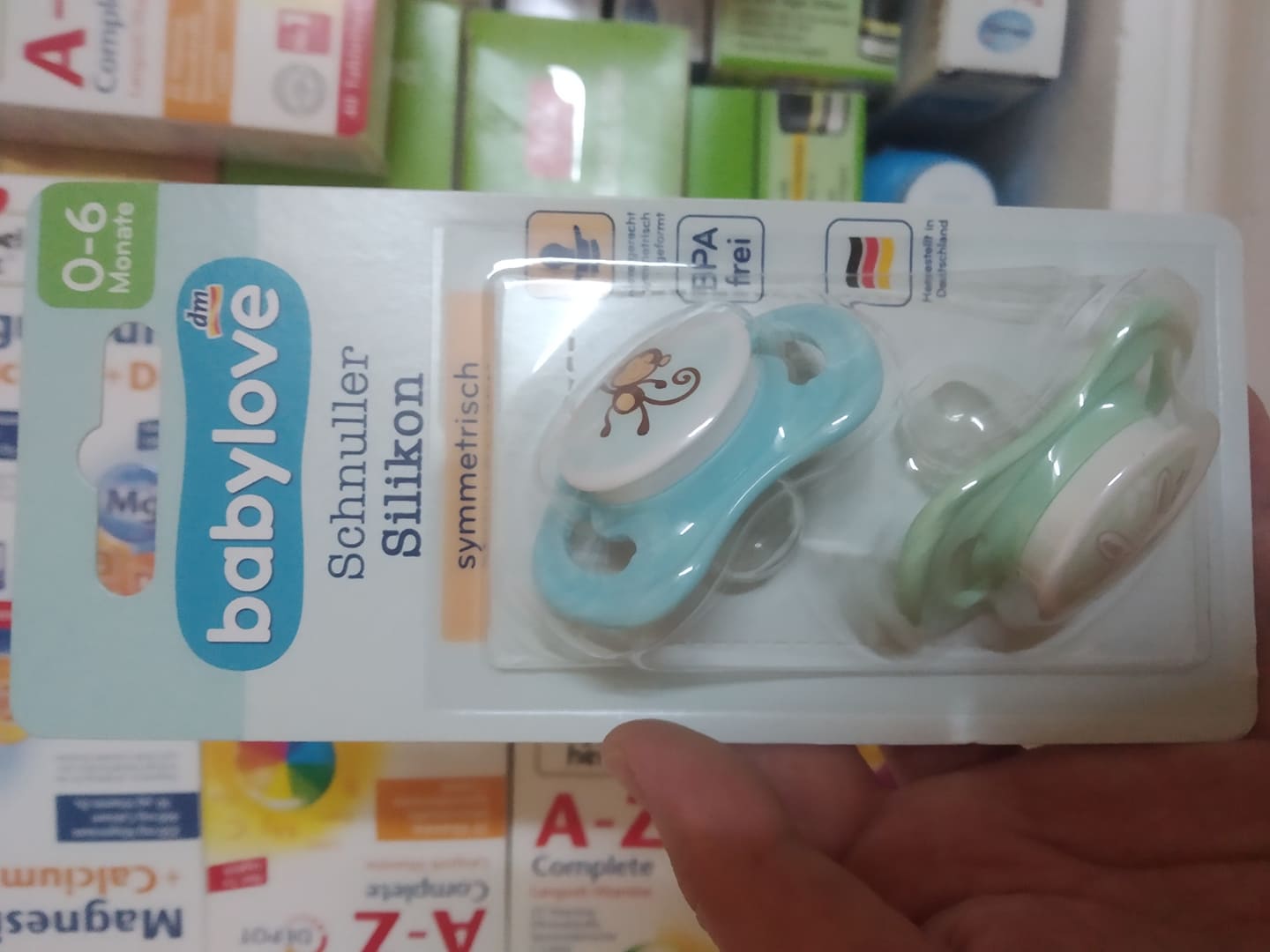 Ti giả Babylove Nội Địa Đức cho bé từ 0