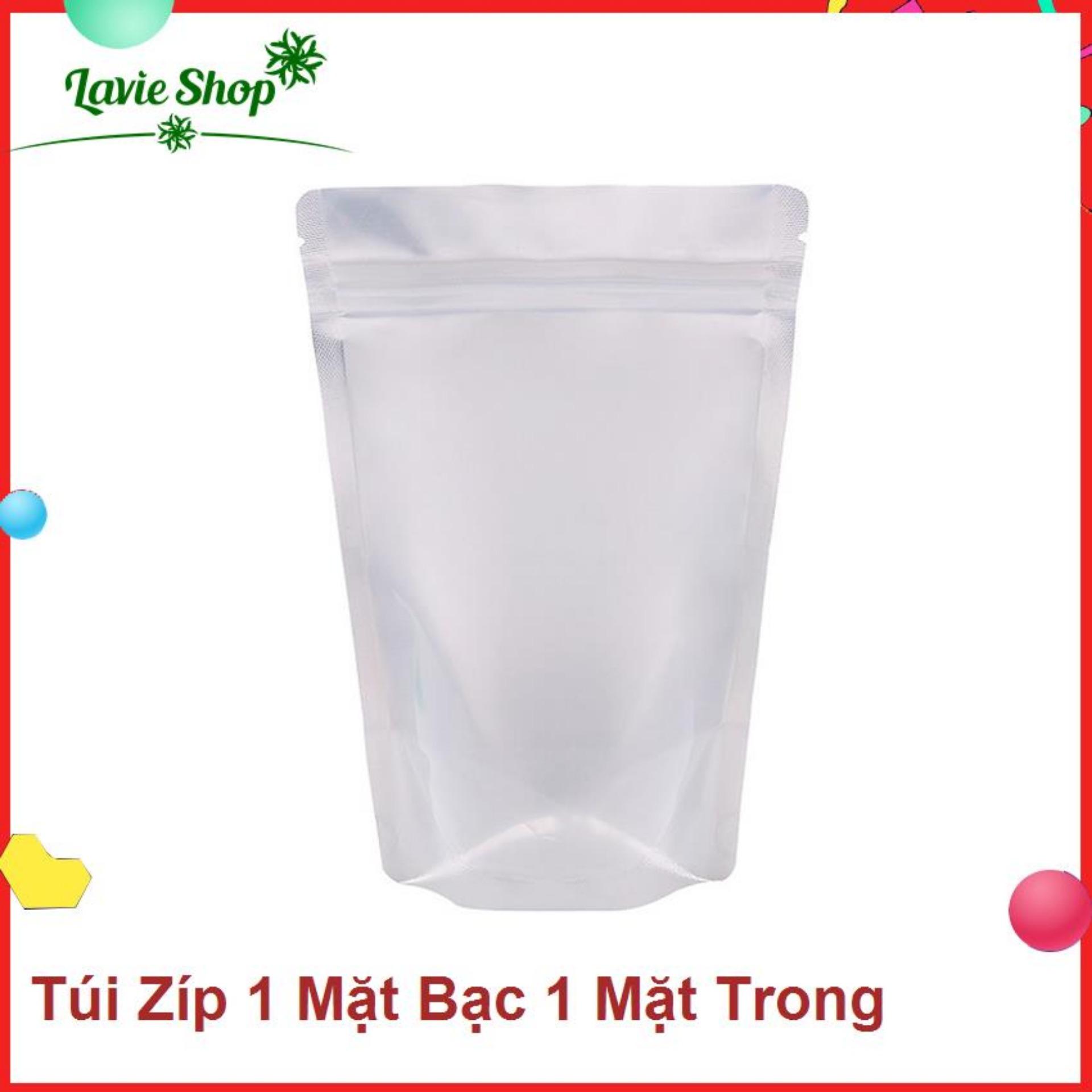 Túi zíp bạc đựng bột loại 500g - 1kg
