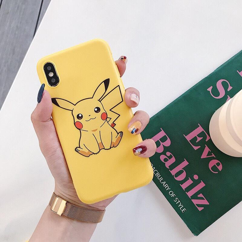 ỐP LƯNG ĐIỆN THOẠI HÌNH PIKACHU ĐÁNG YÊU CHO IPHONE