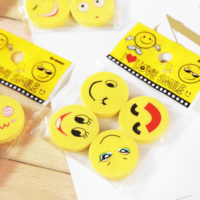 sét 4 tẩy icon mặt cười