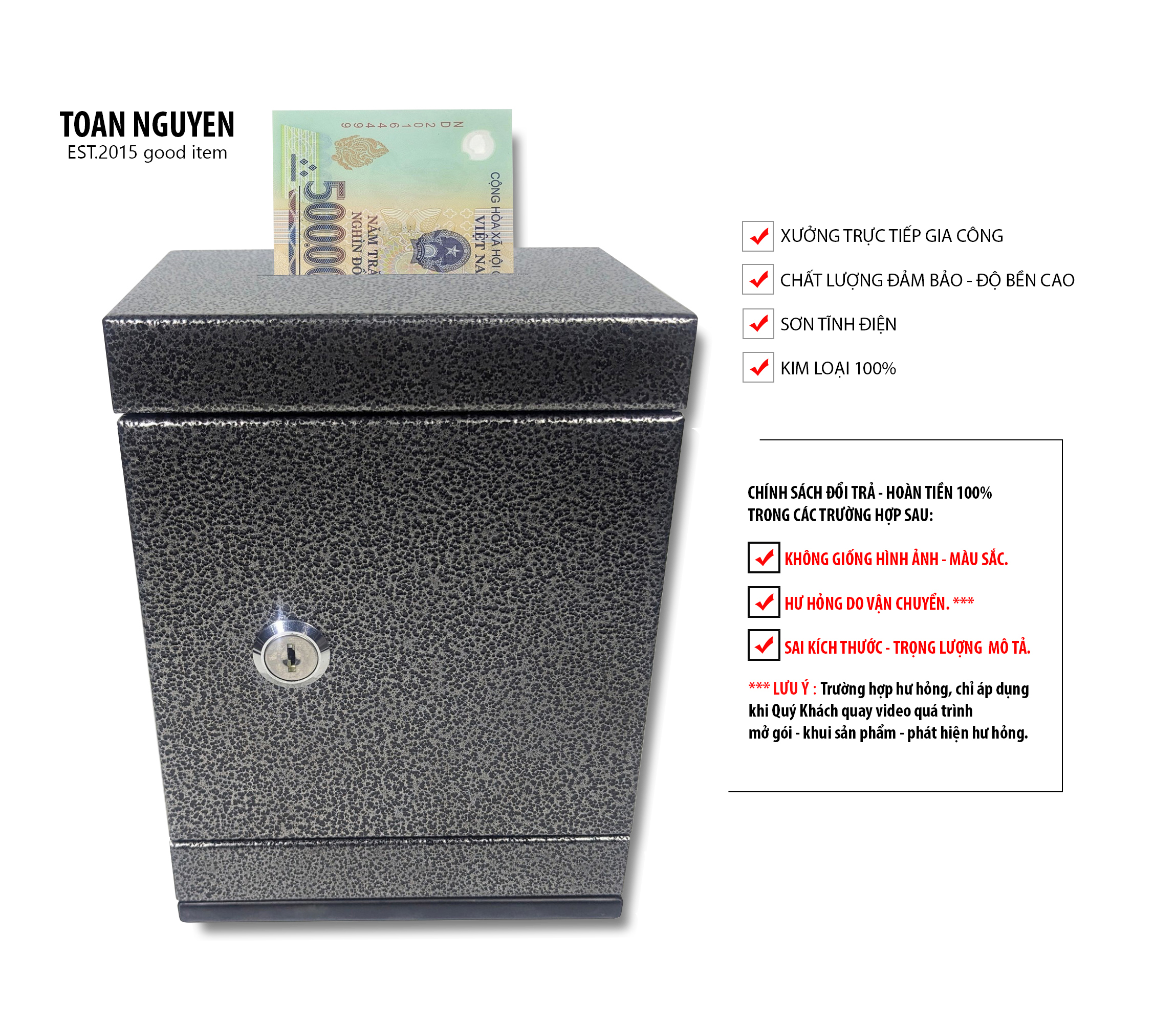 Két sắt mini 20x15x12