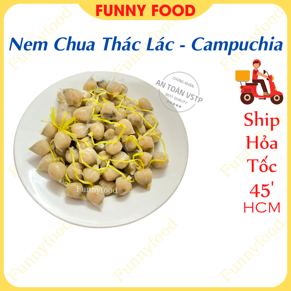 Nem Chua Cá Thác Lác Campuchia – Đặc Sản Campuchia – – Funnyfood