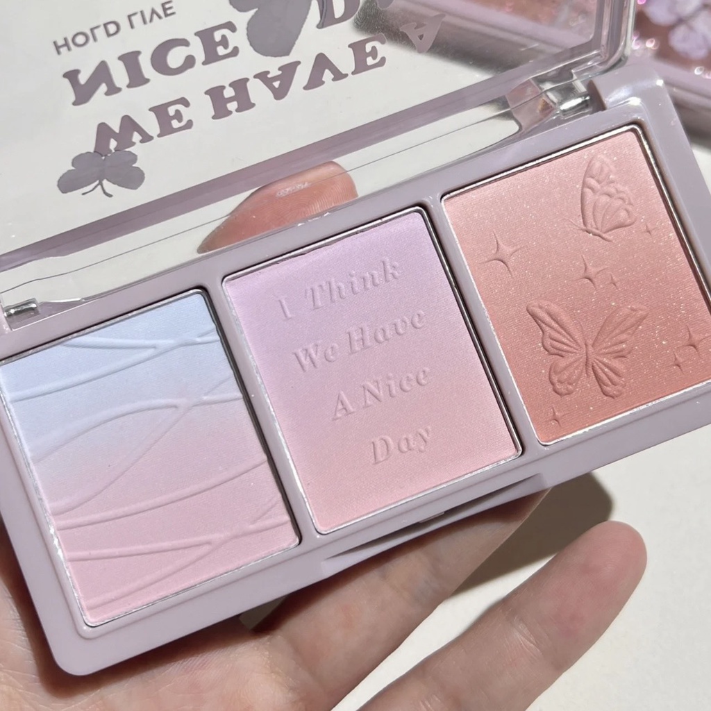 Hold live - bảng phấn má 3 ô hold live secret garden hl461