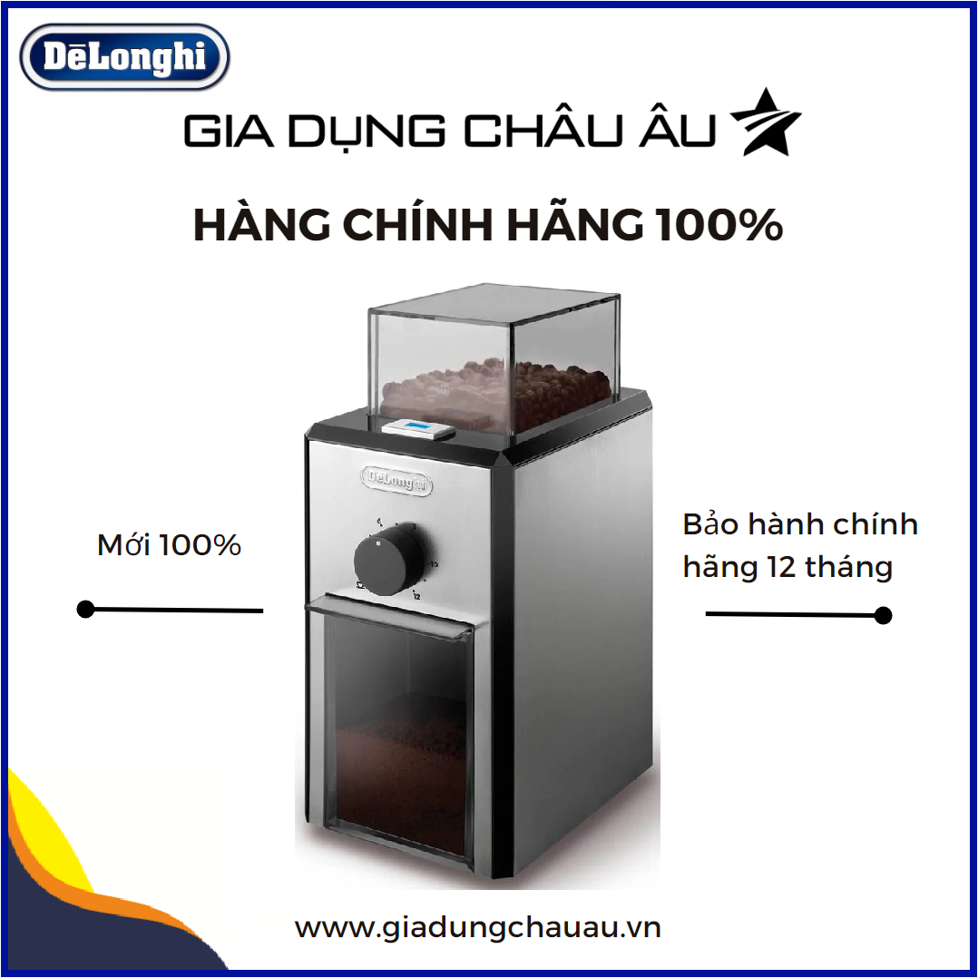 Máy xay cà phê delonghi kg89 - bảo hành chính hãng 12 tháng - máy xay cà phê espresso delonghi kg79 kg89 máy xay cà phê hạt dùng cho các loại máy pha cà phê delonghi ec685 - delonghi ec785 - ecp31.21 - ecp35.31 - ec820
