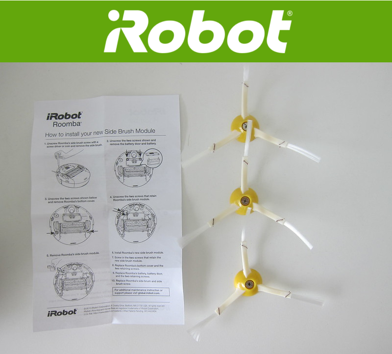 Chính hãng - chổi cạnh quét rác cho robot hút bụi irobot roomba 600 700 800 900 e i j series