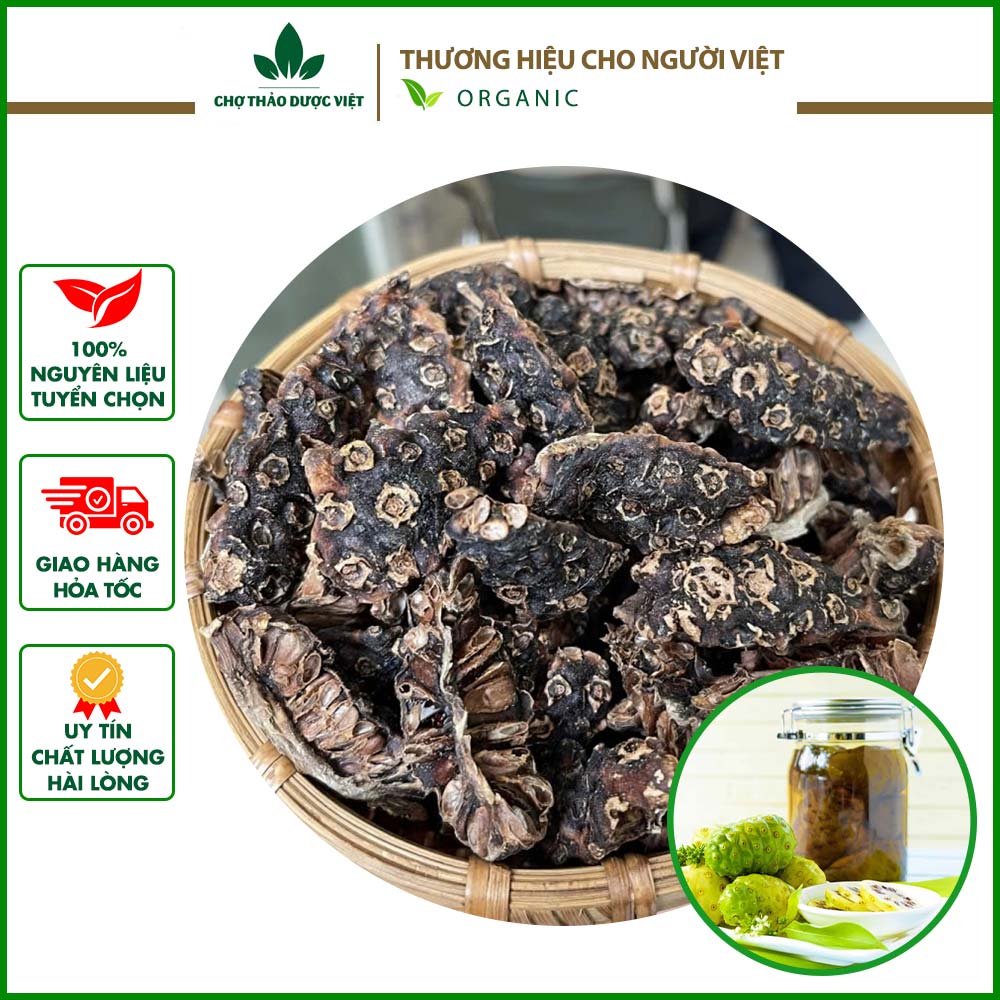 Trái nhàu khô 500g, nguyên trái, giảm đau nhức xương khớp, ổn định huyết áp, tốt cho tiêu hóa