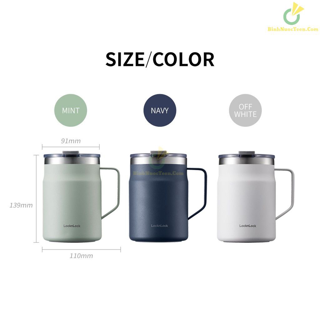 Ca nước giữ nhiệt lock&lock metro mug lhc4219 475ml