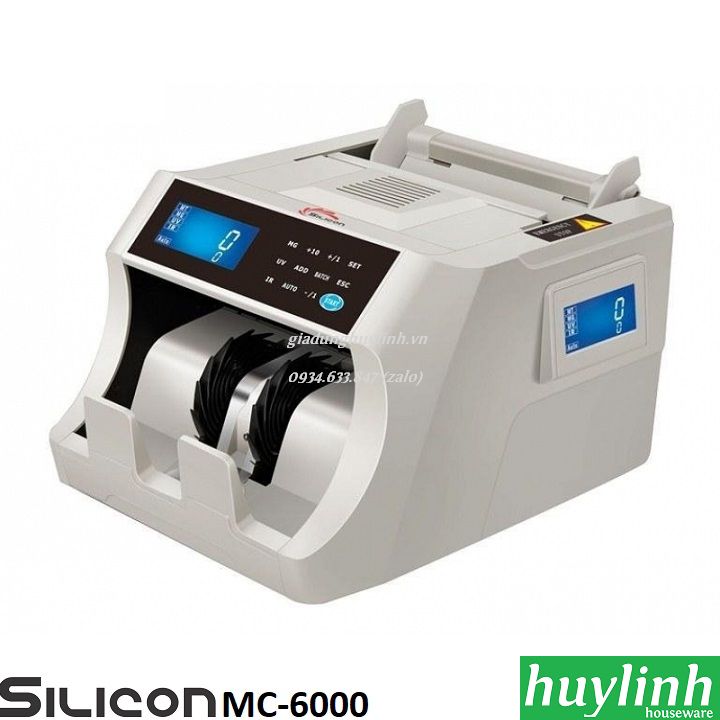 Máy đếm tiền silicon mc-6000