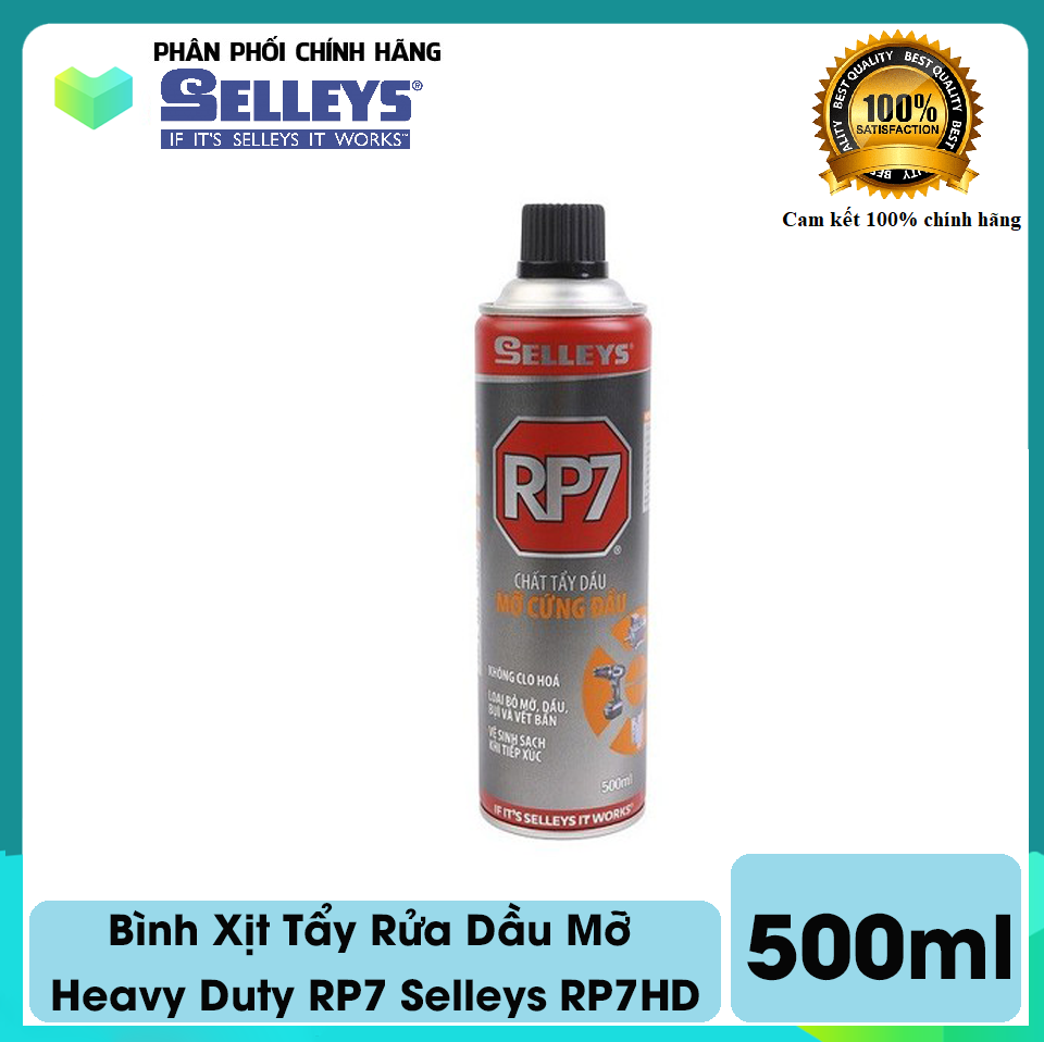 Bình Xịt Tẩy Rửa Dầu Mỡ Heavy Duty RP7 Selleys RP7HD 500ml