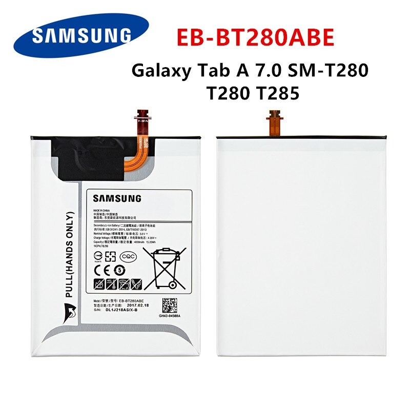 Pin samsung galaxy tab 7.0 sm-t285/t280 , mã eb-bt280abe dung lượng 4000mah