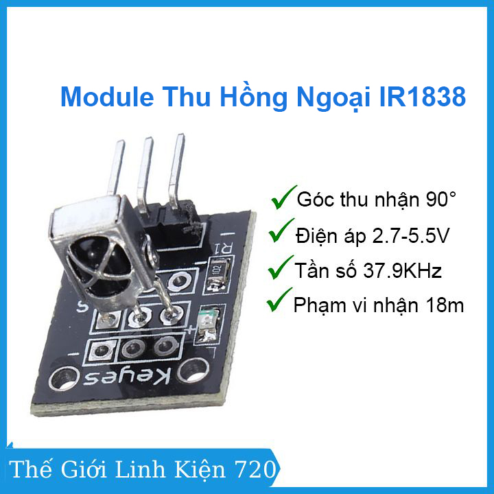 Module thu hồng ngoại IR1838