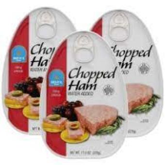 COMBO 3 Thịt hộp Chopped Ham 325g/Hộp x 3 hộp của hãng Bristol -Hà Lan rất được ưa chuộng ở Mỹ với hương vị thịt heo nguyên vị thơm ngon