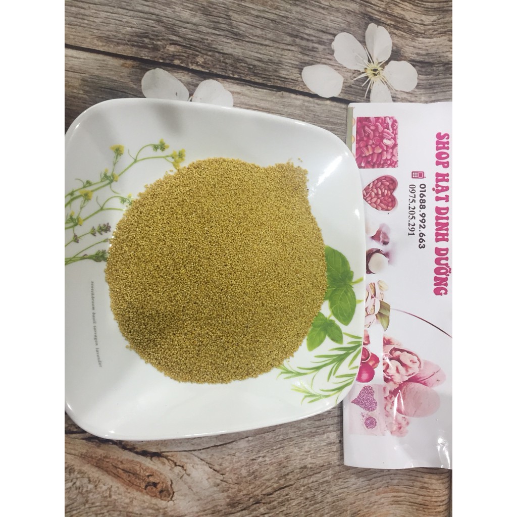 500g Hạt kê nếp Nghệ An loại 1 không sạn