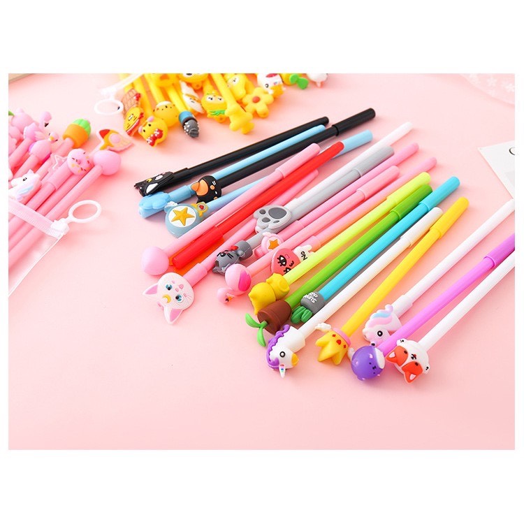 [BUÔN SỈ] SET 5 BÚT GIÁ RẺ, BÚT KUTE, BÚT ĐÁNG YÊU