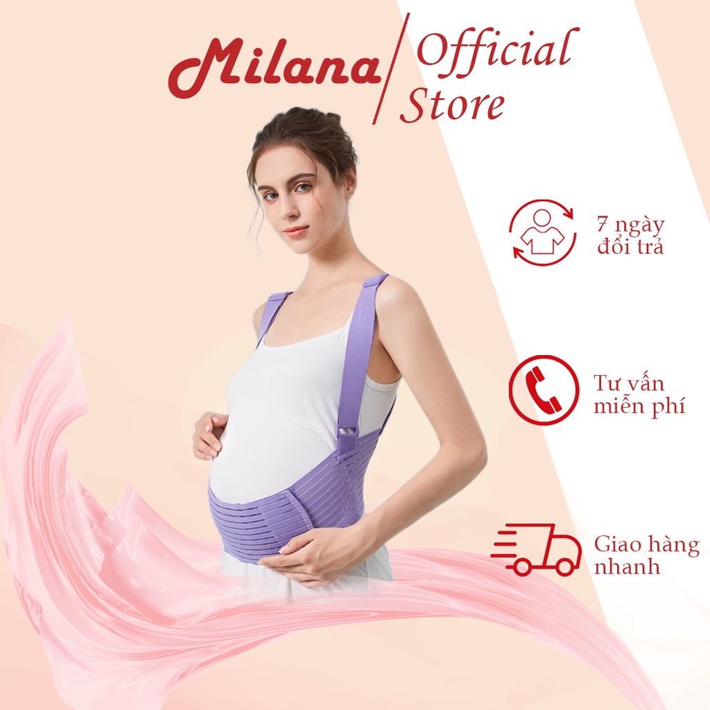 Đai đỡ bụng bầu, nịt nâng bụng cho bà bầu. kê giữ hỗ trợ giảm áp lực, đau lưng rạn bụng size to nhỏ, trước & sau sinh b4