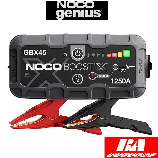 Pin dự phòng kiêm bộ khởi động xe noco boost x gbx45 12v 1250a 31wh