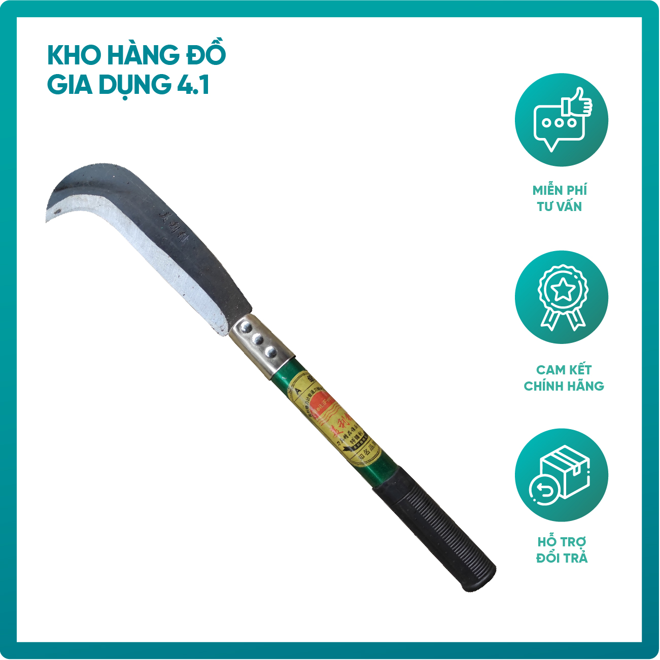 Dao, liềm sử dụng cho nhiều mục đích khác nhau