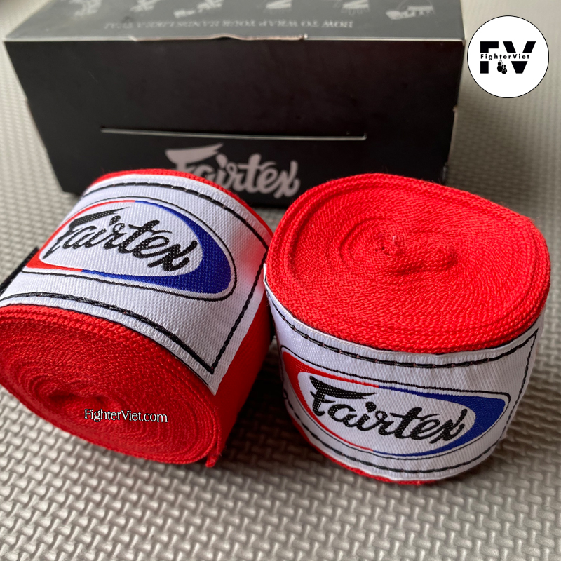 Băng Quấn Tay Handwraps Fairtex 4,5m Đỏ