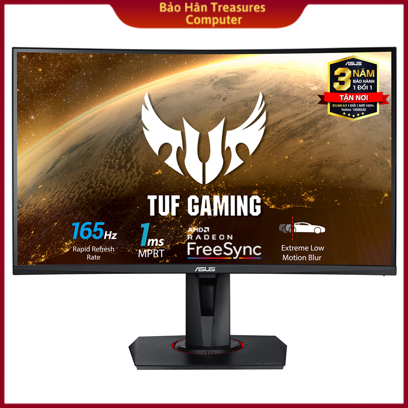 Màn hình asus tuf gaming vg27vq - hàng chính hãng