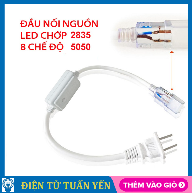 Đầu nguồn chớp 2d cho led dây 5050 - 2835
