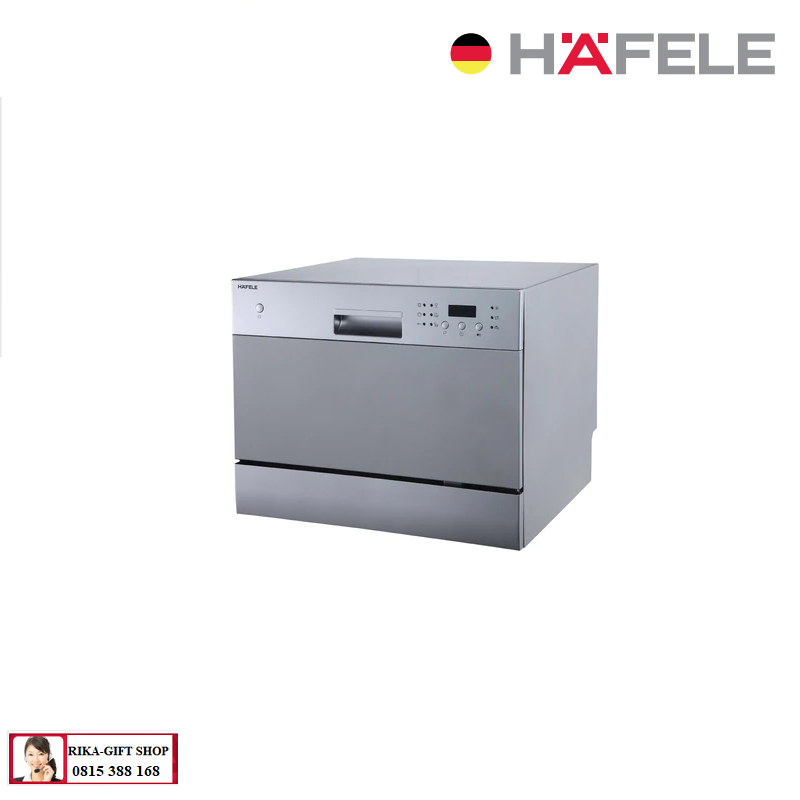 538.21.190 máy rửa chén để bàn hafele hdw-t50a, 6 bộ đồ ăn châu âu