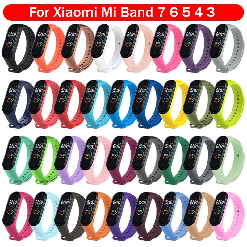 CW Mi Band 3 4 5 Strap Silicone Wrist - Band6 Wristband Aliexpress