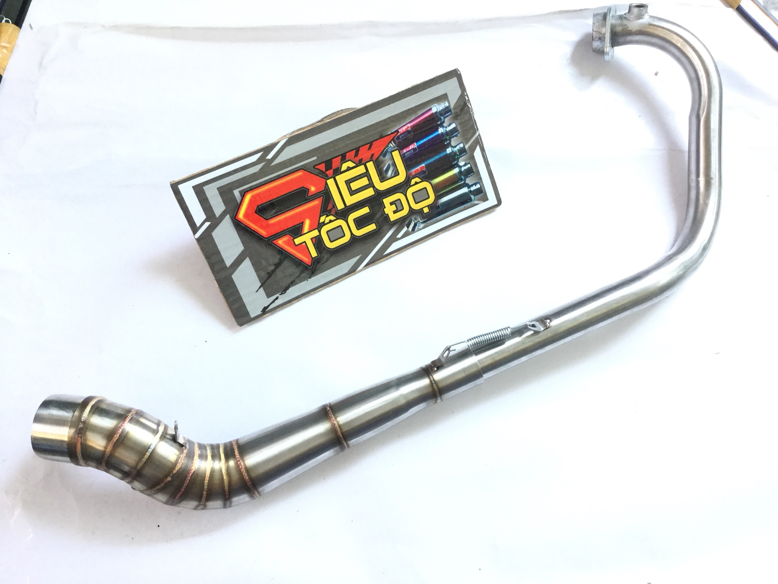 Cổ Pô 2 Khúc Đá Cong - Lắp Satria - GSX - Rader Fi ...... ,Sản Phẩm Chất Lượng, Gian Hàng Uy Tín, Giá Cả Cực Tốt, Mua Ngay.