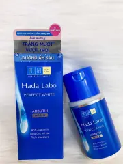 [HCM]Sữa dưỡng trắng mượt Hada Labo Perfect White Arbutin Milk 90ml