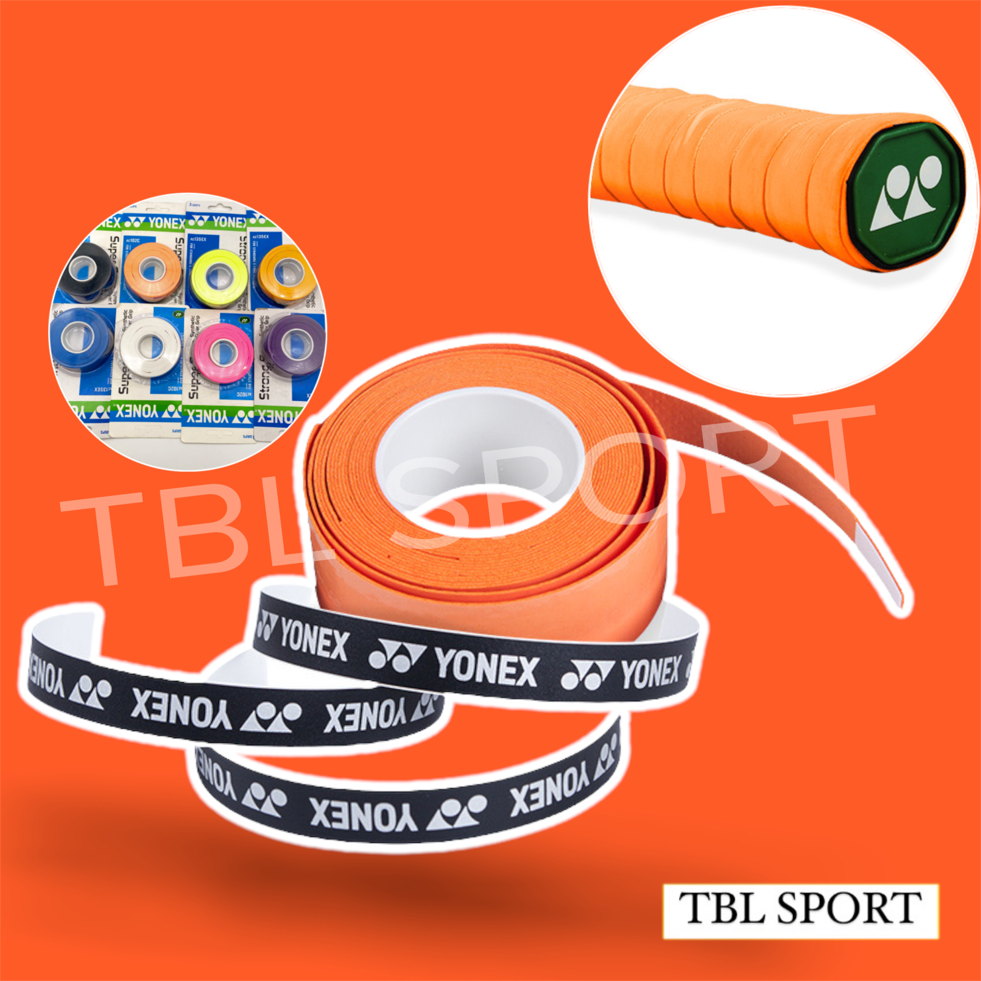 Quấn cán vợt cầu lông yonex chính hãng quấn vợt êm tay bảo vệ cốt vợt