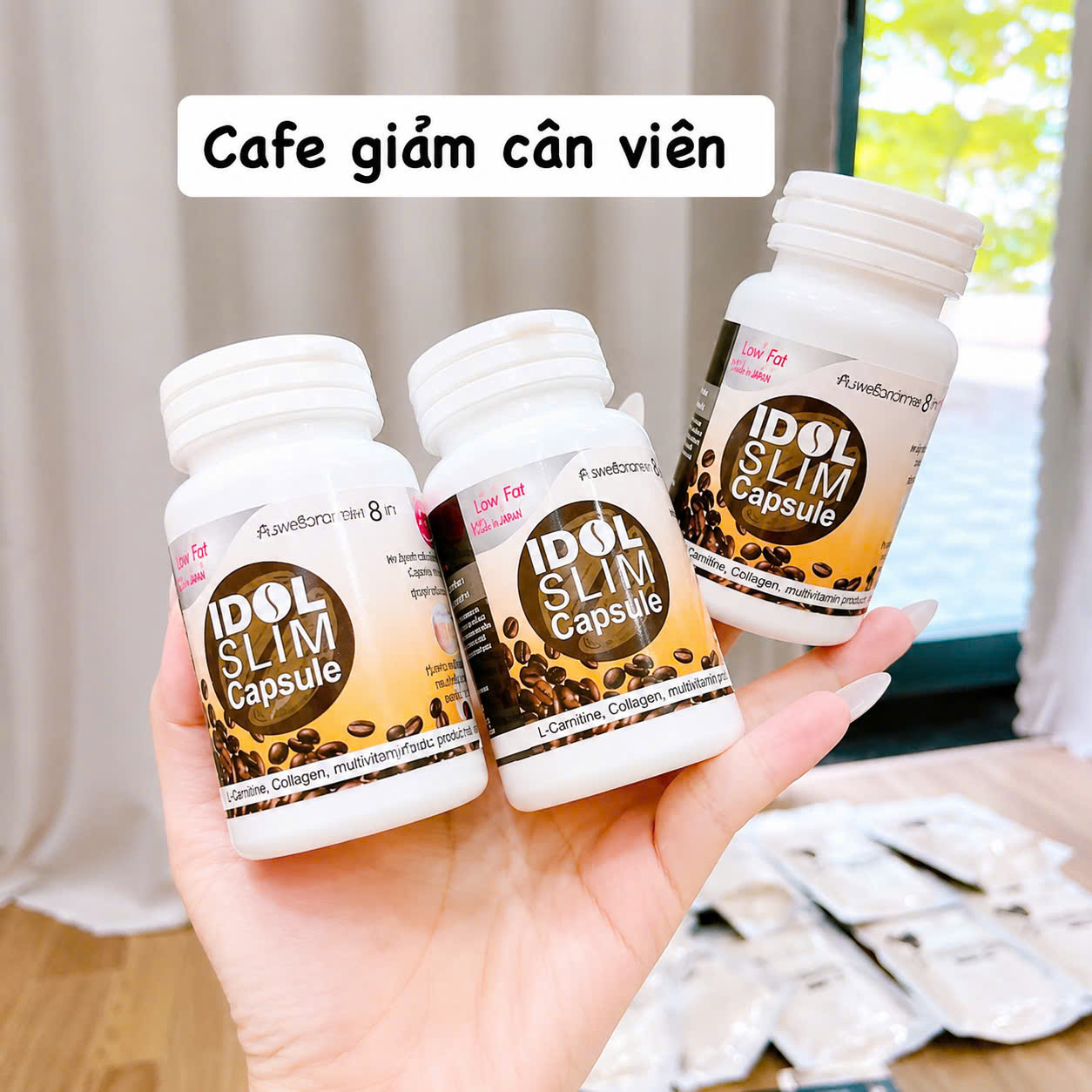 Cà Phê Viên Idol Capsule Thái Lan Lọ 15 Viên – Dạng Viên Tiện Lợi, Dễ Mang Theo