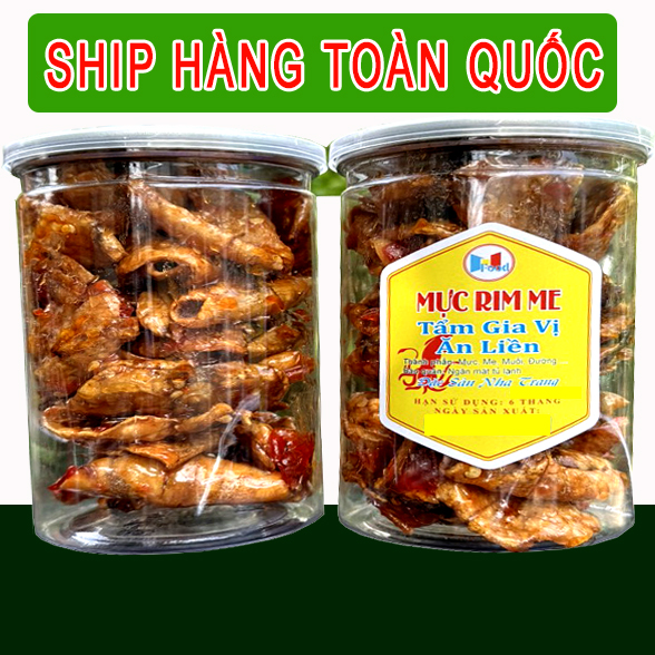 Mực rim me + mực rim satế - đăc sản nha trang