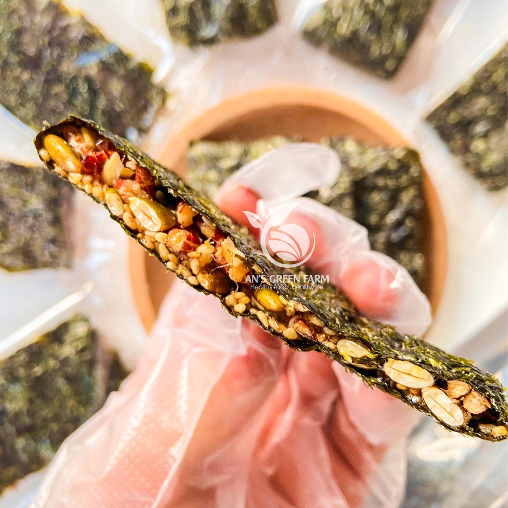 Rong Biển Kẹp Hạt Dinh Dưỡng  - Ăn Kiêng, Giảm Cân - Thơm Ngon Bổ Dưỡng DL FOOD