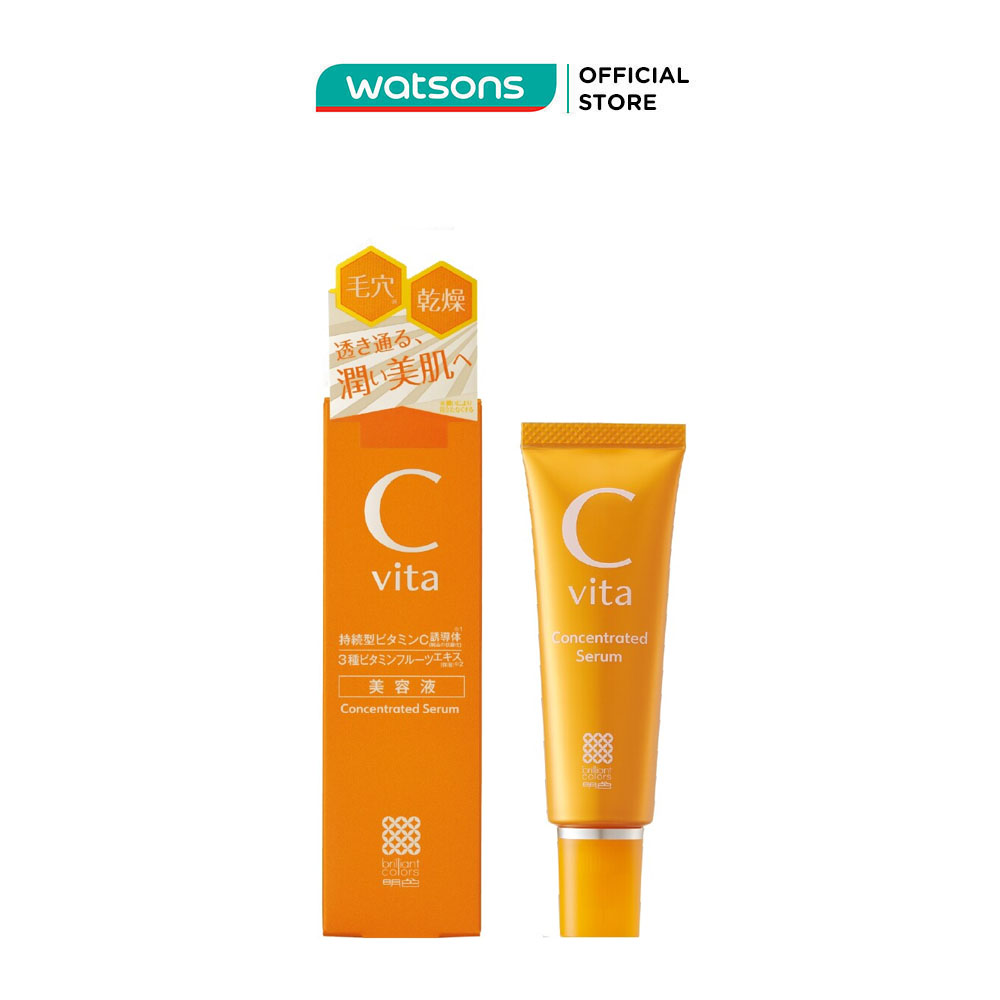 Tinh Chất Meishoku C Vita Dưỡng Trắng Da Concentrated Serum 30g