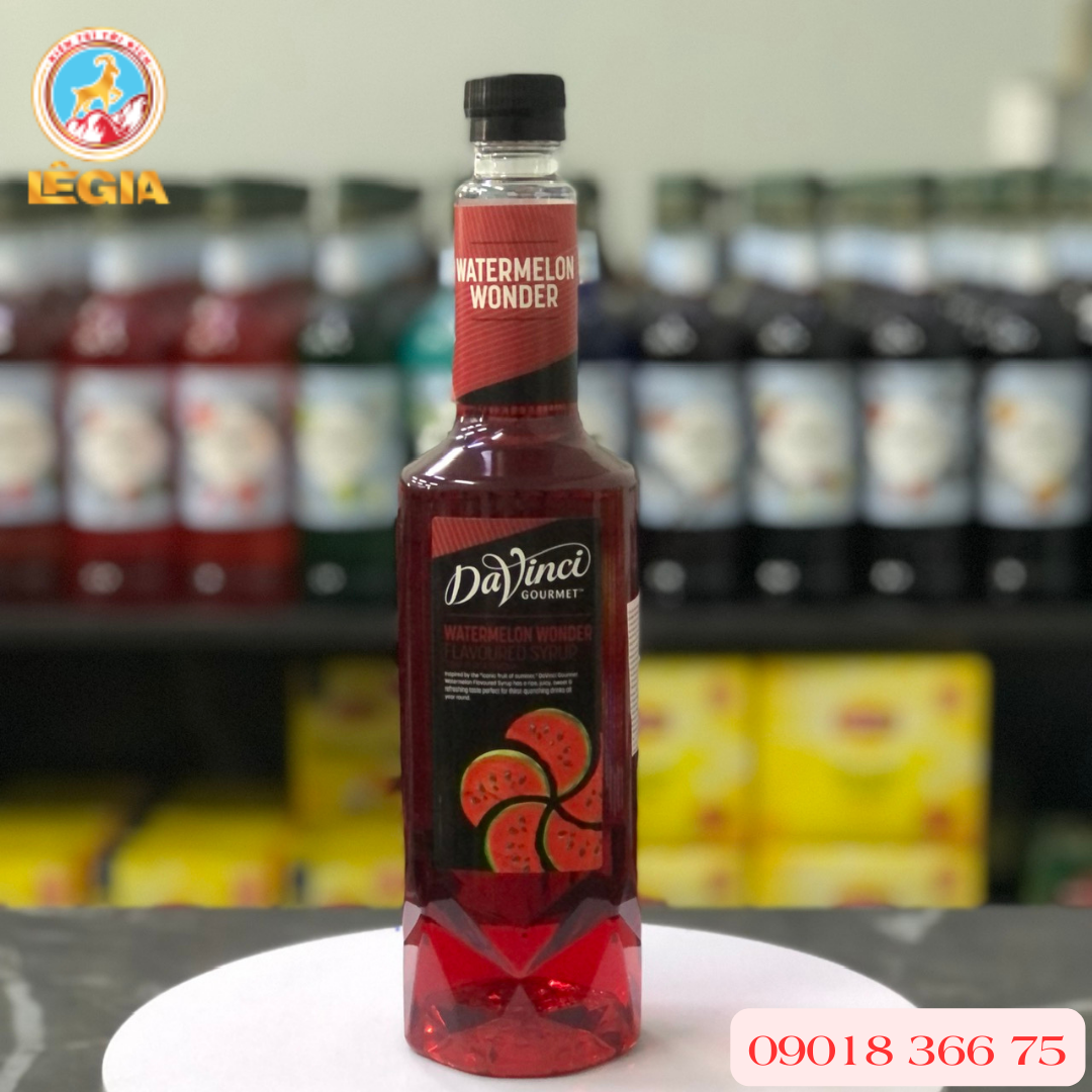 Siro davinci dưa hấu 750ml - davinci watermelon syrup