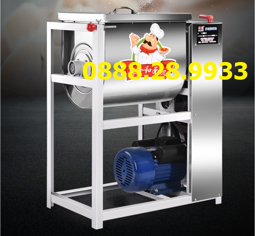 Máy trộn bột nằm ngang năng suất trộn 15-20 kg/lần Inox siêu bền Máy nhào bột máy trộn thực phẩm đa năng bảo hành 12 tháng