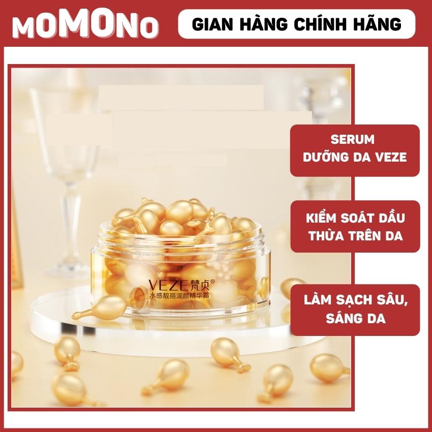 Serum trắng da dưỡng ẩm nội địa trung veze, giúp làm sáng da mờ thâm chống lão hóa, dưỡng ẩm cho da - momono